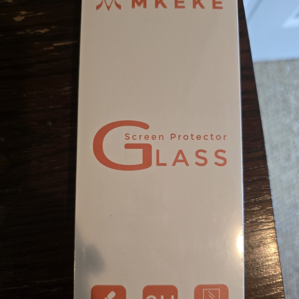 Mkeke iPhone Screen Protector - White Packaging